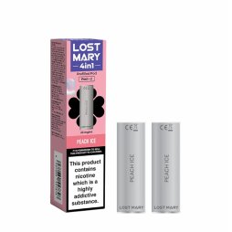 Cartouche Pré-Remplie Strawberry Ice 20mg (2pcs) - 4in1 Lost Mary by Elfbar