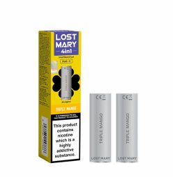 Cartouche Pré-Remplie Strawberry Ice 20mg (2pcs) - 4in1 Lost Mary by Elfbar