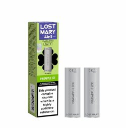 Cartouche Pré-Remplie Strawberry Ice 20mg (2pcs) - 4in1 Lost Mary by Elfbar