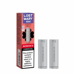 Cartouche Pré-Remplie Strawberry Ice 20mg (2pcs) - 4in1 Lost Mary by Elfbar