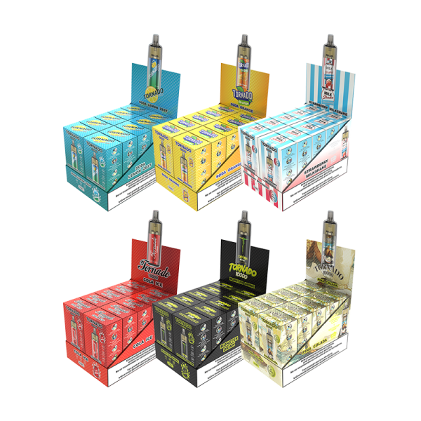 [Pack] Puff 100% Légale Tornado 10000 Drink Edition 20mg (10pcs)