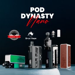 Pack Pod San Dinasty - Gerobak Vaper x Orca Vape