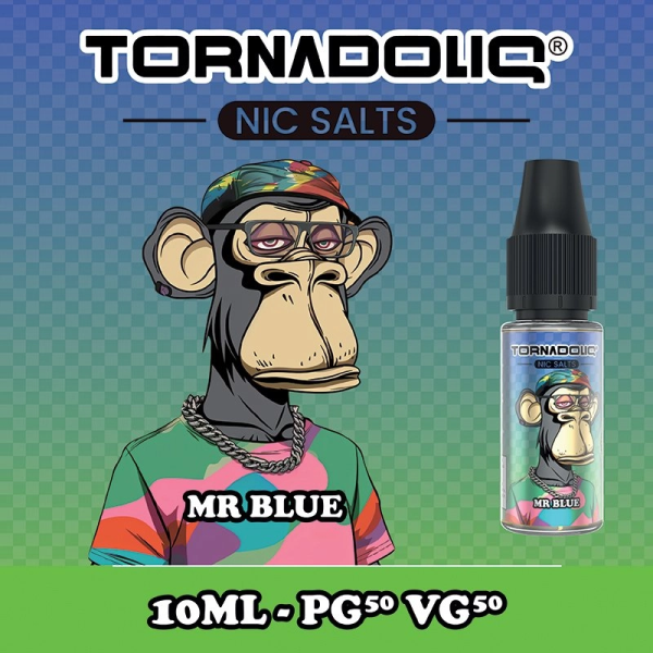 [Sample] Mr Blue (Blueberry Blackcurrant) 20mg 10ml (2pcs) - Tornadoliq