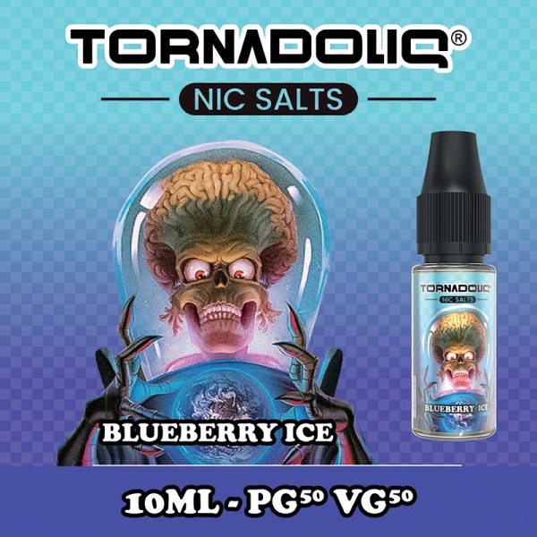[Sample] Blueberry Ice 20mg 10ml - Tornadoliq