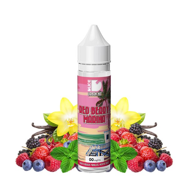 Red Berry Marina 0mg 50ml - Urban Hit by Dlice