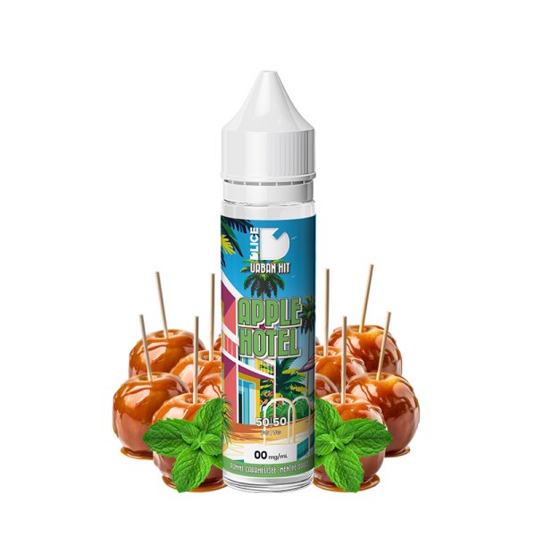 Apple Hotel 0mg 50ml - Urban Hit by Dlice