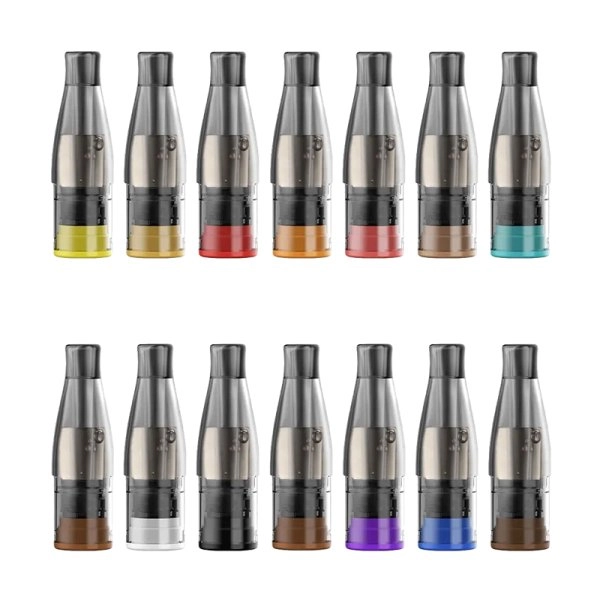 Cartouches Pré-remplies Kiwi Go+ 0mg (2pcs) - Kiwi Vapor