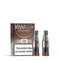 Cartouches Pré-remplies Kiwi Go+ 0mg (2pcs) - Kiwi Vapor