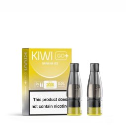 Cartouches Pré-remplies Kiwi Go+ 0mg (2pcs) - Kiwi Vapor