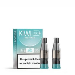 Pre-filled Cartridges Kiwi Go+ 0mg (2pcs) - Kiwi Vapor