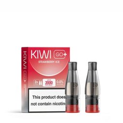 Pre-filled Cartridges Kiwi Go+ 0mg (2pcs) - Kiwi Vapor