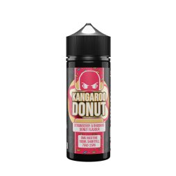 Strawberry & Rhubarb Donut 0mg 100ml - Kangaroo Donut by Cloud Thieves Co