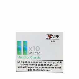Cartouches Pré-remplies Air Series 20mg 2ml (2pcs) - IVapeGreat