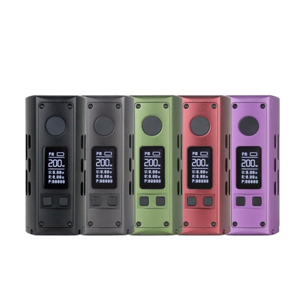 [Destock] Mod Republic Squonk Dual 200W 2x18650 - Grimm Green x Vaperz Cloud