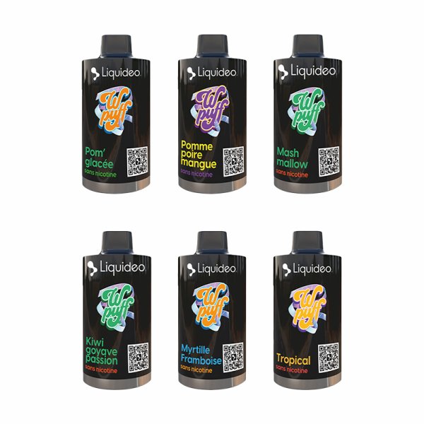 Cartouche Wpuff 12K 0mg 14ml (1pcs) - Wpuff by Liquidéo