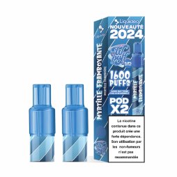 Cartouches Pré-Remplies 17mg (2pcs) - Wpuff 2.0 by Liquideo
