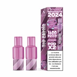 Cartouches Pré-Remplies 17mg (2pcs) - Wpuff 2.0 by Liquideo