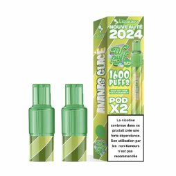Cartouches Pré-Remplies 9mg (2pcs) - Wpuff 2.0 by Liquideo