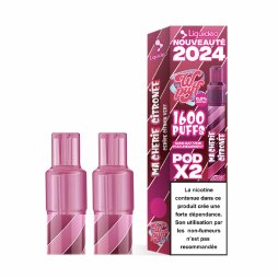 Cartouches Pré-Remplies 9mg (2pcs) - Wpuff 2.0 by Liquideo
