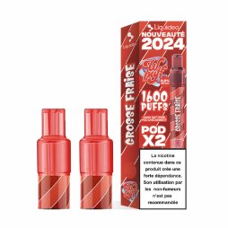 Cartouches Pré-Remplies 9mg (2pcs) - Wpuff 2.0 by Liquideo