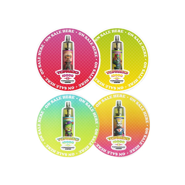 Sticker Circular EN (Random Color) (1pcs) - Tornadoliq