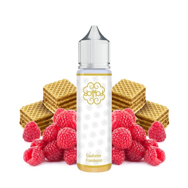 Gaufrette Framboise 50ml 0mg - DotMod