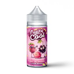 Fruit du Dragon Litchi Raisin 0mg 100ml - Fruity Cool