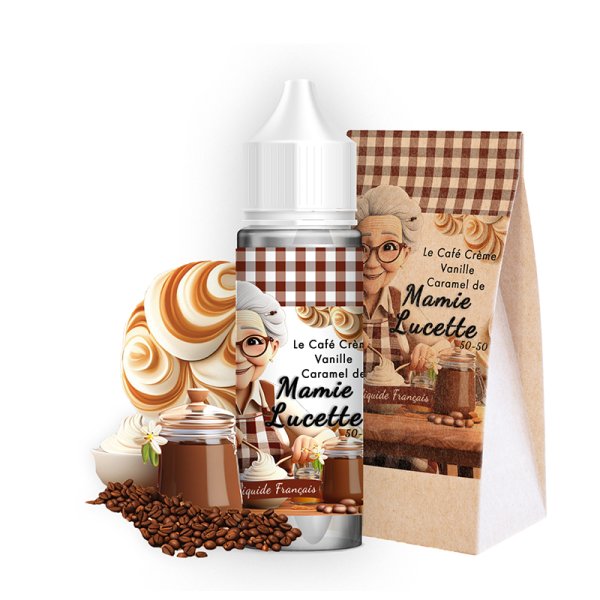 Mamie Lucette 0mg 50ml - Les Douceurs de Mamie by Fifty Vape