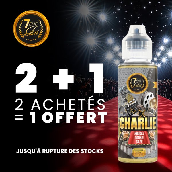 [Offre] 2+1 Charlie 0mg 100ml - 7ème Art