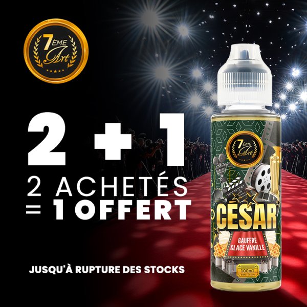 [Offer] 2+1 César 0mg 100ml - 7ème Art