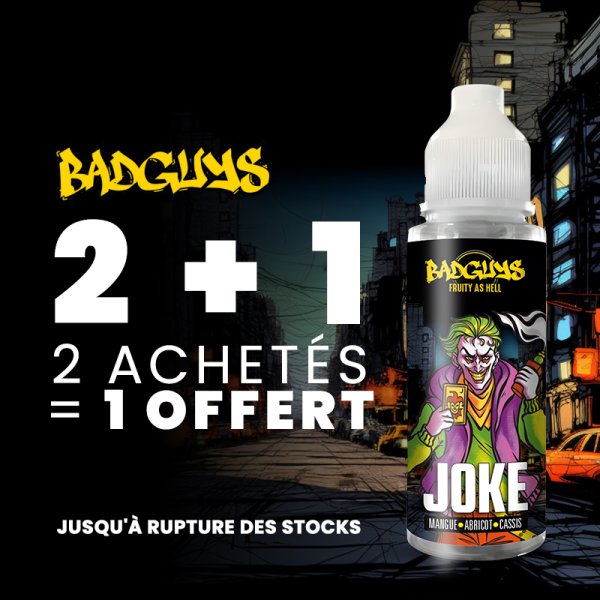[Offer] 2+1 Joke 0mg 100ml - Bad Guys