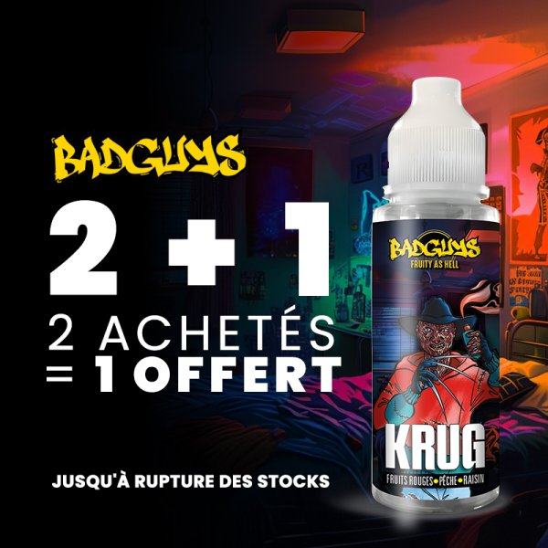 [Offer] 2+1 Krug 0mg 100ml - Bad Guys