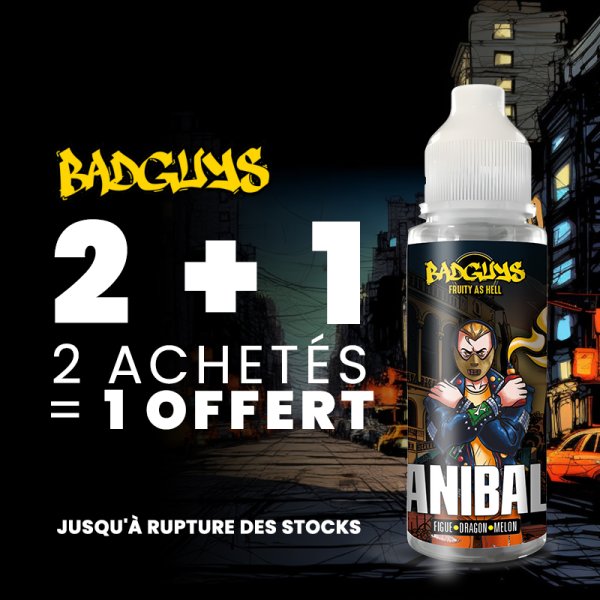 [Offer] 2+1 Anibal 0mg 100ml - Bad Guys
