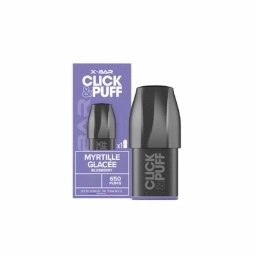 Pre-filled Cartridge Click & Puff 10mg  (1pcs) - X-Bar