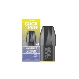 Pre-filled Cartridge Click & Puff 10mg  (1pcs) - X-Bar