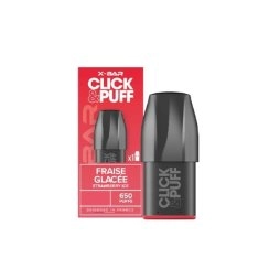 Pre-filled Cartridge Click & Puff 10mg  (1pcs) - X-Bar