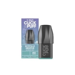Pre-filled Cartridge Click & Puff 10mg  (1pcs) - X-Bar