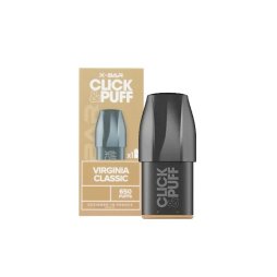 Pre-filled Cartridge Click & Puff 10mg  (1pcs) - X-Bar