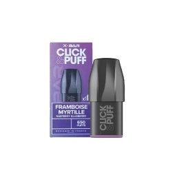 Pre-filled Cartridge Click & Puff 10mg  (1pcs) - X-Bar