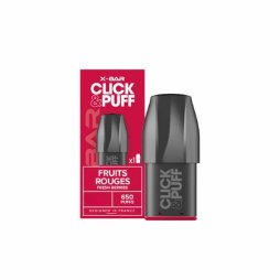 Cartouche Pré-remplie Click & Puff 20mg (1pcs) - X-Bar