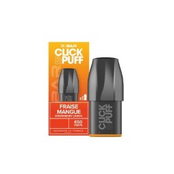 Cartouche Pré-remplie Click & Puff 20mg (1pcs) - X-Bar