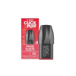 Cartouche Pré-remplie Click & Puff 20mg (1pcs) - X-Bar