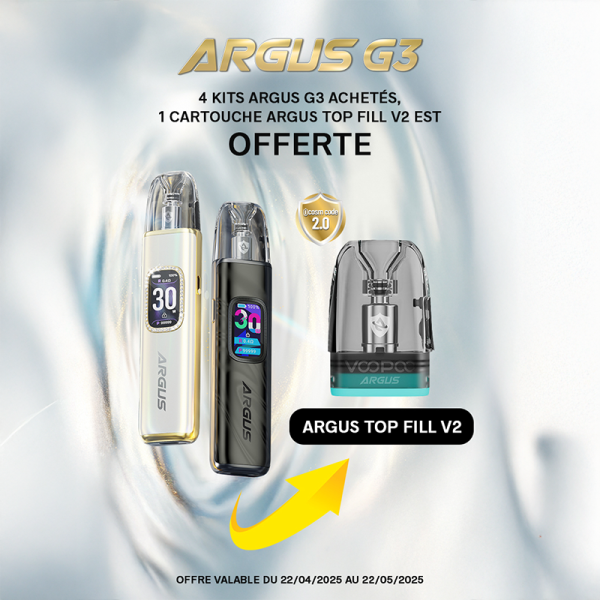 [Offer] 4+1 Kit Pod Argus G3 1500mAh - Voopoo