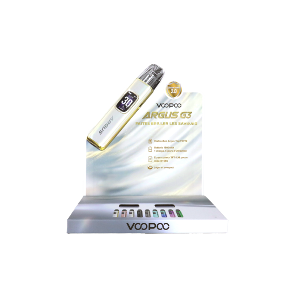 [PLV] Présentoir Agrus G3 - Voopoo