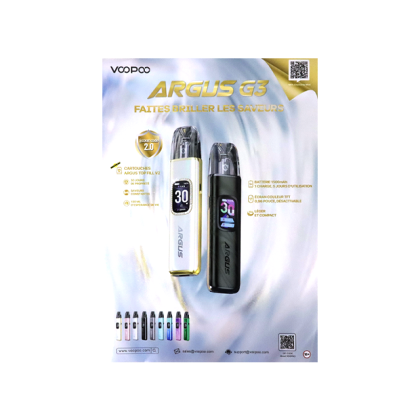 [PLV] Poster A2 Argus G3 - Voopoo