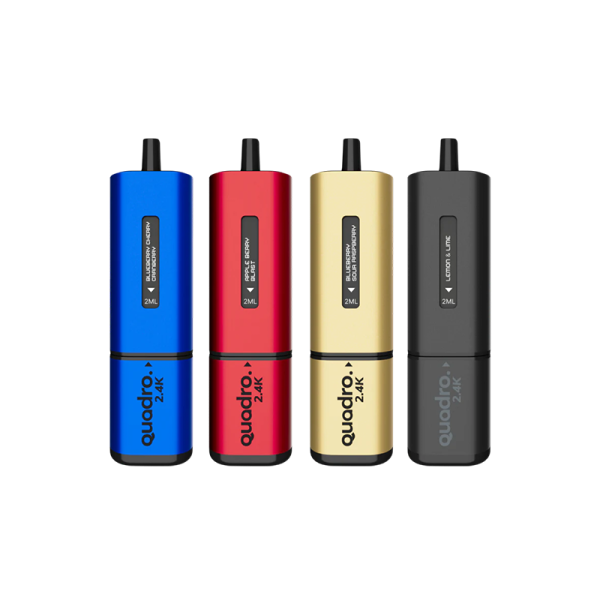 [Sample] 2400 Puff 4in1 (Saveur Aléatoire) - Quadro