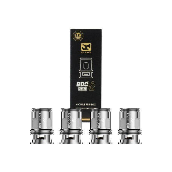 Résistances BDC 0.3/0.15Ω (4pcs) - BD Vape
