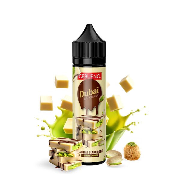 Dubaï Chocovape White 0mg 50ml - Cebueno Dubaï Chocovape White 0mg 50ml - Cebueno