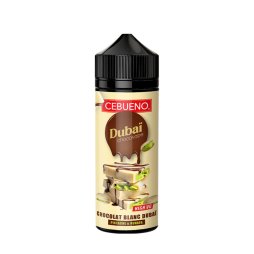 Dubaï Chocovape White 0mg 100ml - Cebueno