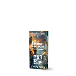 Cartouche Pré-remplie 0mg 10ml (1pcs) - Starhooks by Liquideo